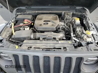 2021 Jeep Wrangler Unlimited Rubicon with VIN 1C4HJXFN1MW687231, listed as a Copart auction lot 85947774 with 35,076 mi miles and Salvage Title. Bid and sale history available at DreamBid. Image 13.