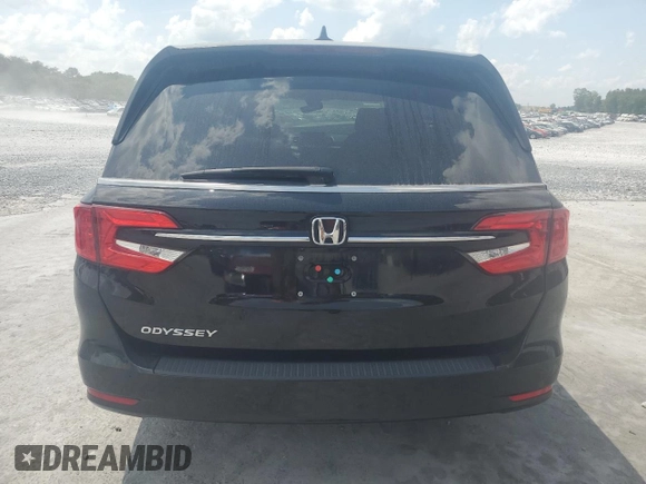 2023 Honda Odyssey EX-L with VIN 5FNRL6H6XPB018723, listed as a Copart auction lot 54877055 with 32,223 mi miles and Salvage Title. Bid and sale history available at carsss.com. Image 6.