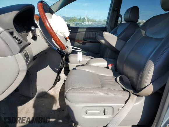 2005 Toyota Sienna XLE with VIN 5TDZA22C65S327420, listed as a Copart auction lot 55934275 with 174,155 mi miles and Salvage title. Bid and sale history available at DreamBid. Image 7.