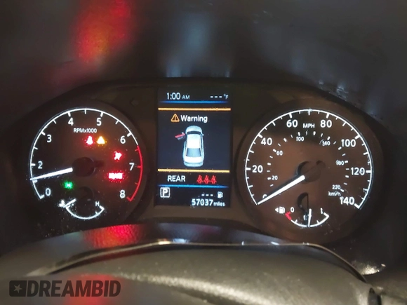 2024 Nissan Altima S with VIN 1N4BL4BV5RN370088, listed as a IAAI auction lot 41250030 with 57,037 mi miles and . Bid and sale history available at carsss.com. Image 7.