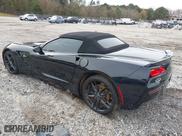 2014 Chevrolet Corvette Z51 1LT with VIN 1G1YH3D74E5134551, listed as a IAAI auction lot 41099831 with 52,238 mi miles. Bid and sale history available at carsss.com. Image 3.