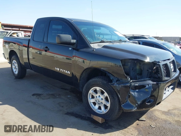 2006 Nissan Titan SE with VIN 1N6AA06A26N565554, listed as a IAAI auction lot 40485704 with 154,559 mi miles and . Bid and sale history available at DreamBid. Image 1.