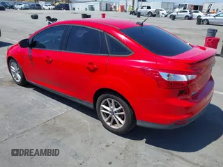 2014 Ford Focus SE with VIN 1FADP3F28EL323912, listed as a IAAI auction lot 42158398 with 161,288 mi miles and . Bid and sale history available at carsss.com. Image 3.