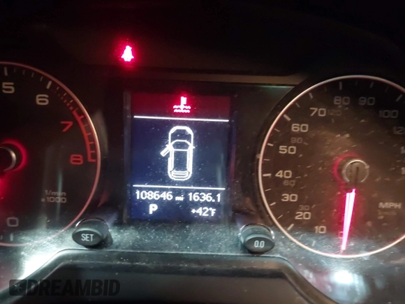2015 Audi Q5 Premium Plus with VIN WA1DGAFP1FA106932, listed as a IAAI auction lot 41563975 with 108,646 mi miles. Bid and sale history available at carsss.com. Image 15.