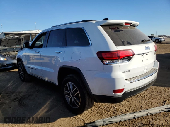 2022 Jeep Grand Cherokee WK Limited with VIN 1C4RJFBG1NC167958, listed as a Copart auction lot 77610364 with 20,835 mi miles and Salvage Title. Bid and sale history available at carsss.com. Image 2.