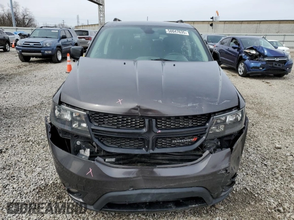2019 Dodge Journey SE with VIN 3C4PDCBG5KT874901, listed as a Copart auction lot 50047635 with 112,768 mi miles and Salvage Title. Bid and sale history available at DreamBid. Image 5.