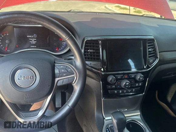 2019 Jeep Grand Cherokee Upland with VIN 1C4RJEAGXKC596779, listed as a Copart auction lot 60659665 with 130,553 mi miles and Clean title. Bid and sale history available at DreamBid. Image 9.