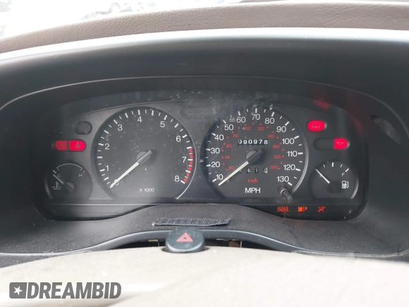 1999 Mercury Mystique GS z VIN 1MEFM6538XK606647, wystawiony jako IAAI lot #41613999 z przebiegiem 90 978 mil mil oraz . Historia ofert i sprzedaży dostępna na DreamBid. Obrazek 7.