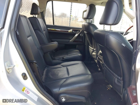 2017 Lexus GX with VIN JTJJM7FX3H5162464, listed as a IAAI auction lot 41774599 with 98,097 mi miles. Bid and sale history available at carsss.com. Image 8.