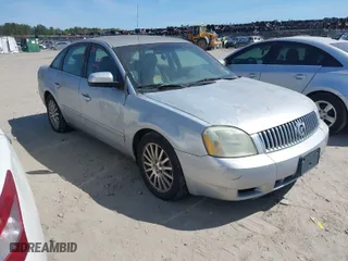 2005 Mercury Montego Premier with VIN 1MEFM42185G600693, listed as a IAAI auction lot 41889783 with 248,090 mi miles. Bid and sale history available at carsss.com. Image 1.