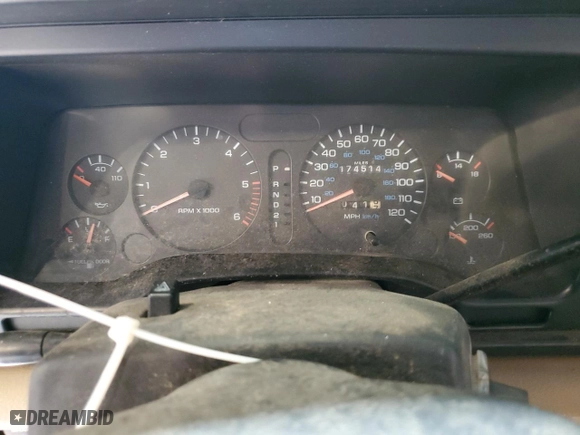 1997 Dodge Ram 1500 with VIN 3B7HF13Y4VG784274, listed as a Copart auction lot 50159565 with 174,514 mi miles and Salvage Title. Bid and sale history available at carsss.com. Image 9.