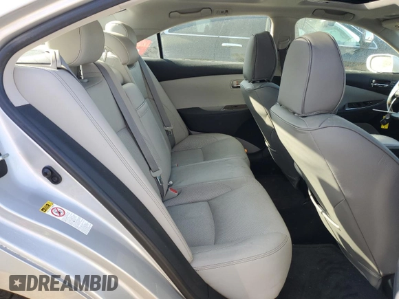 2012 Lexus ES with VIN JTHBK1EG1C2479695, listed as a Copart auction lot 50551615 with 97,917 mi miles and Salvage Title. Bid and sale history available at carsss.com. Image 10.