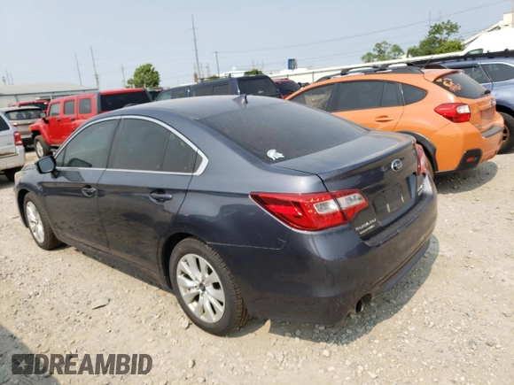 2017 Subaru Legacy Premium with VIN 4S3BNAF64H3022766, listed as a Copart auction lot 58123685 with Not provided miles and Salvage title. Bid and sale history available at DreamBid. Image 2.