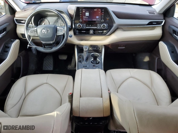 2020 Toyota Highlander XLE with VIN 5TDGZRBH7LS506678, listed as a Copart auction lot 48966645 with 73,176 mi miles and Salvage Title. Bid and sale history available at carsss.com. Image 8.