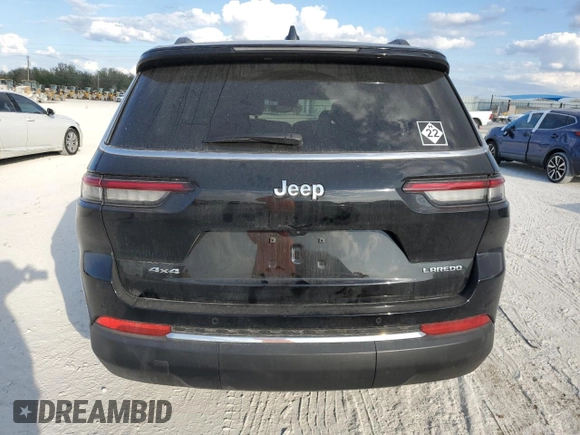 2023 Jeep Grand Cherokee Laredo z VIN 1C4RJKAG3P8873510, wystawiony jako Copart lot #44617535 z przebiegiem 15 685 mil mil oraz Szkoda całkowita • Salvage title. Historia ofert i sprzedaży dostępna na DreamBid. Obrazek 6.