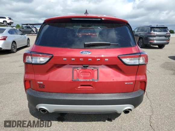 2022 Ford Escape SE с VIN 1FMCU9G6XNUB23090, выставлен на аукционе Copart как лот 61340195 с пробегом 16 286 миль миль и Списание • Salvage title. История ставок и продаж доступна на DreamBid. Изображение 6.