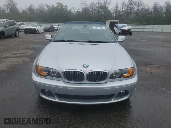 2004 BMW 3 Series 330Ci with VIN WBABW534X4PL48076, listed as a Copart auction lot 61491805 with 87,986 mi miles and Clean title. Bid and sale history available at DreamBid. Image 5.
