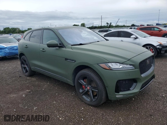 2017 Jaguar F-Pace S z VIN SADCM2BV5HA887823, wystawiony jako Copart lot #62119625 z przebiegiem 93 270 mil mil oraz Czysty tytuł • Clean title. Historia ofert i sprzedaży dostępna na DreamBid. Obrazek 4.
