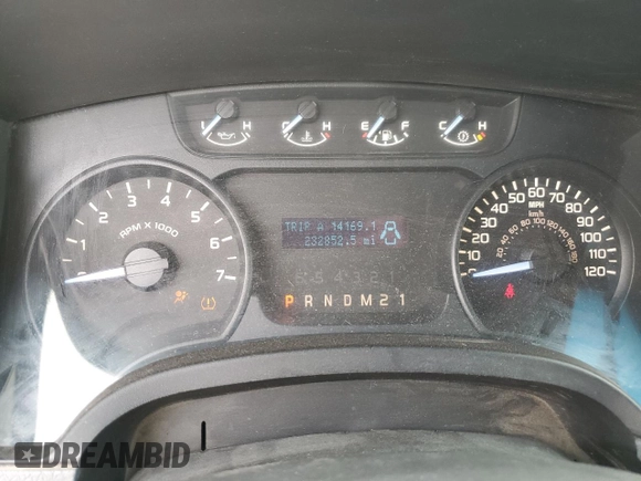2011 Ford F-150 XL with VIN 1FTEX1EM2BFA28059, listed as a Copart auction lot 83710314 with 232,852 mi miles and Salvage Title. Bid and sale history available at carsss.com. Image 9.