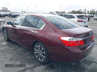 2015 Honda Accord Sport with VIN 1HGCR2F53FA224739, listed as a IAAI auction lot 42064396 with 90,154 mi miles and . Bid and sale history available at DreamBid. Image 15.