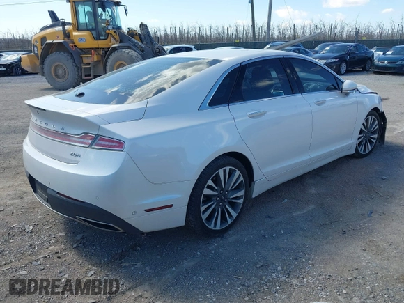 2017 Lincoln MKZ Hybrid Reserve with VIN 3LN6L5MU3HR636382, listed as a IAAI auction lot 41877398 with 125,287 mi miles and . Bid and sale history available at DreamBid. Image 4.
