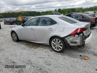 2015 Lexus IS 250 with VIN JTHCF1D25F5019361, listed as a Copart auction lot 61083175 with 99,624 mi miles and Salvage title. Bid and sale history available at DreamBid. Image 2.