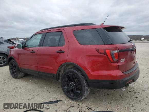 2019 Ford Explorer Sport with VIN 1FM5K8GT3KGB20072, listed as a Copart auction lot 50920005 with 37,621 mi miles and Clean Title. Bid and sale history available at carsss.com. Image 2.