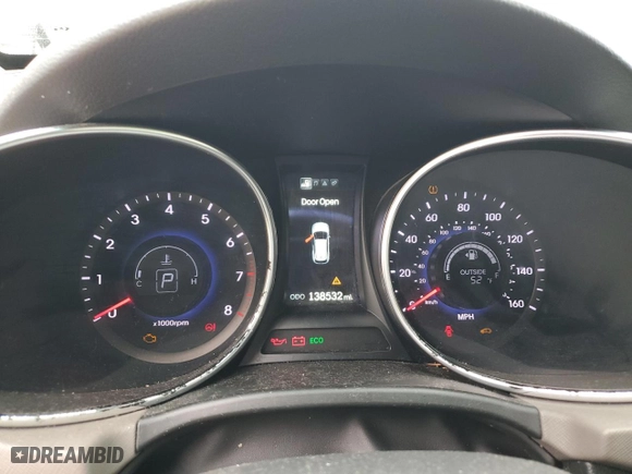 2014 Hyundai Santa Fe Limited with VIN KM8SNDHF1EU057488, listed as a Copart auction lot 50721545 with 138,532 mi miles and Clean Title. Bid and sale history available at carsss.com. Image 9.