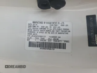 2015 Nissan GT-R Premium z VIN JN1AR5EF5FM281737, wystawiony jako Copart lot #80119804 z przebiegiem 50 726 mil mil oraz Szkody całkowita. Historia ofert i sprzedaży dostępna na DreamBid. Obrazek 12.