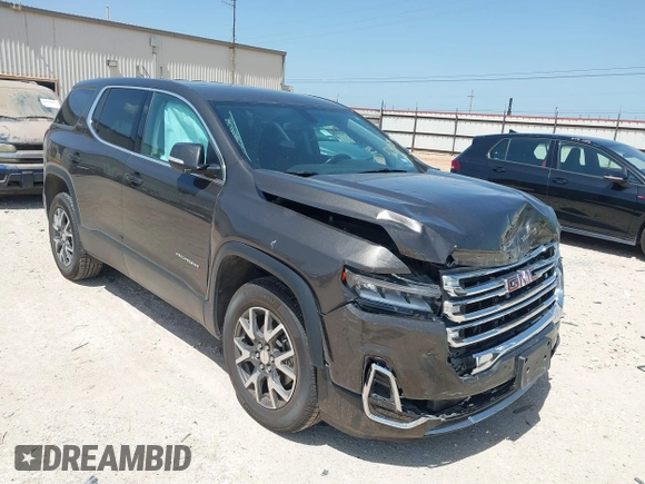 2020 GMC Acadia SLE z VIN 1GKKNKLAXLZ166105, wystawiony jako IAAI lot #42083075 z przebiegiem 81 920 mil mil oraz . Historia ofert i sprzedaży dostępna na DreamBid. Obrazek 1.