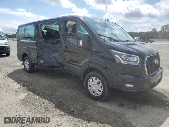 2023 Ford Transit Passenger XL z VIN 1FBAX2Y87PKB08205, wystawiony jako Copart lot #51098625 z przebiegiem 41 667 mil mil oraz Szkoda całkowita • Salvage title. Historia ofert i sprzedaży dostępna na DreamBid. Obrazek 4.
