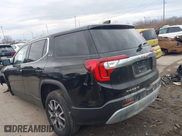 2021 GMC Acadia SLE with VIN 1GKKNKLA3MZ178789, listed as a IAAI auction lot 41609366 with Not Provided miles and . Bid and sale history available at DreamBid. Image 3.