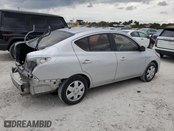 2015 Nissan Versa SV with VIN 3N1CN7AP2FL803412, listed as a Copart auction lot 47944445 with 90,414 mi miles and Non Repairable. Bid and sale history available at carsss.com. Image 3.