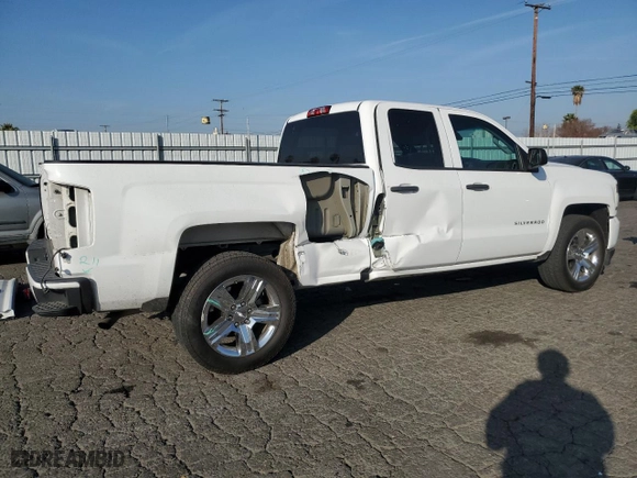 2018 Chevrolet Silverado 1500 Custom with VIN 1GCRCPECXJZ381377, listed as a Copart auction lot 86762314 with 64,832 mi miles and Salvage Title. Bid and sale history available at carsss.com. Image 3.