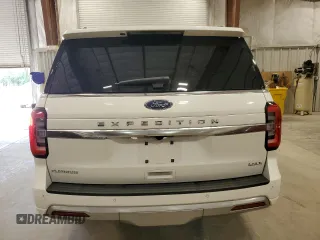 2024 Ford Expedition Max Platinum with VIN 1FMJK1M86REA38624, listed as a Copart auction lot 64295635 with 14,532 mi miles and Salvage title. Bid and sale history available at DreamBid. Image 6.