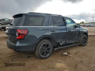 2024 Ford Expedition Limited с VIN 1FMJU2A81REA82227, выставлен на аукционе Copart как лот 54716135 с пробегом 1 901 миль миль и Списание • Salvage title. История ставок и продаж доступна на DreamBid. Изображение 3.