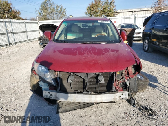 2010 Lexus RX 350 with VIN 2T2BK1BA0AC041889, listed as a Copart auction lot 78606444 with 155,245 mi miles and Salvage title. Bid and sale history available at DreamBid. Image 5.