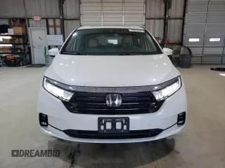 2024 Honda Odyssey EX-L with VIN 5FNRL6H68RB005052, listed as a Copart auction lot 53072325 with 34,758 mi miles and Salvage Title. Bid and sale history available at DreamBid. Image 5.