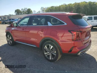 2023 Kia Sorento Hybrid EX with VIN KNDRHDLG7P5224346, listed as a Copart auction lot 75505384 with 15,615 mi miles and Salvage Title. Bid and sale history available at carsss.com. Image 2.