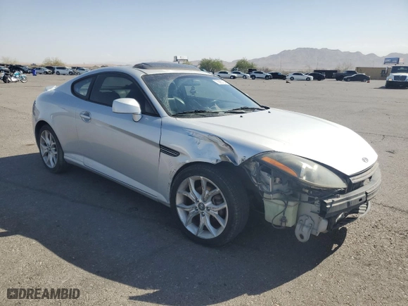 2008 Hyundai Tiburon GT with VIN KMHHN66F88U293438, listed as a Copart auction lot 76065164 with 157,547 mi miles and Salvage Title. Bid and sale history available at carsss.com. Image 4.
