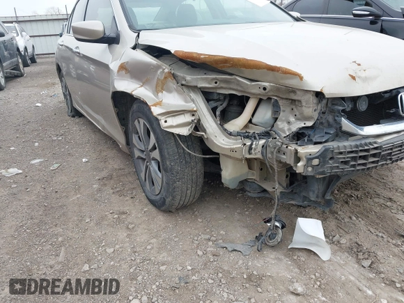 2014 Honda Accord Sedan LX with VIN 1HGCR2F31EA285374, listed as a IAAI auction lot 41741047 with 256,273 mi miles. Bid and sale history available at carsss.com. Image 12.