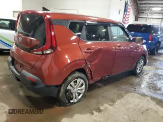 2021 Kia Soul LX with VIN KNDJ23AU0M7780113, listed as a Copart auction lot 47200445 with 51,164 mi miles and Non Repairable. Bid and sale history available at carsss.com. Image 3.