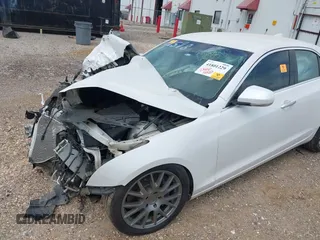 2015 Cadillac ATS Sedan Luxury RWD with VIN 1G6AB5RX4F0130905, listed as a IAAI auction lot 41801229 with 1 mi miles. Bid and sale history available at carsss.com. Image 15.