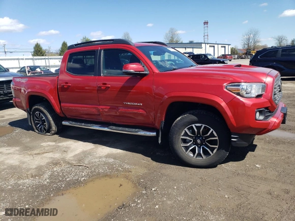 2020 Toyota Tacoma 4WD SR5 with VIN 5TFCZ5AN4LX231599, listed as a Copart auction lot 52105115 with 60,162 mi miles and Salvage Title. Bid and sale history available at carsss.com. Image 4.
