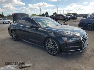 2016 Audi A6 2.0T Premium Plus with VIN WAUDFAFC0GN123248, listed as a Copart auction lot 85798244 with 75,713 mi miles and Salvage Title. Bid and sale history available at carsss.com. Image 4.