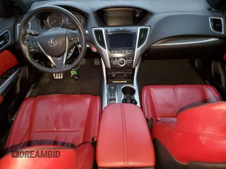 2020 Acura TLX w/A-Spec Pkg with VIN 19UUB3F63LA002527, listed as a Copart auction lot 44387685 with Not provided miles and Salvage title. Bid and sale history available at DreamBid. Image 8.