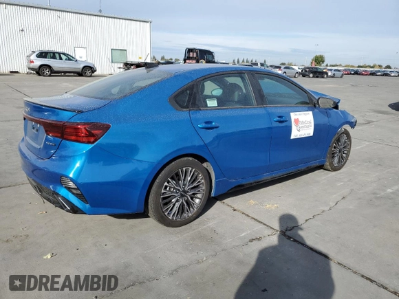 2024 Kia Forte GT-Line with VIN 3KPF54AD3RE727772, listed as a Copart auction lot 78715624 with 0 mi miles and Salvage Title. Bid and sale history available at carsss.com. Image 3.