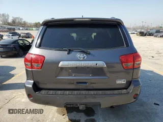 2012 Toyota Sequoia Platinum with VIN 5TDDY5G17CS067282, listed as a Copart auction lot 48822185 with 239,521 mi miles and Salvage Title. Bid and sale history available at carsss.com. Image 6.
