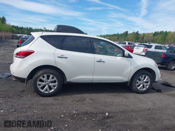 2014 Nissan Murano S with VIN JN8AZ1MW6EW506035, listed as a IAAI auction lot 42194399 with 212,952 mi miles and . Bid and sale history available at DreamBid. Image 13.