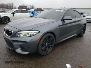 2018 BMW M2 with VIN WBS1J5C54J7B70369, listed as a Copart auction lot 47759695 with 51,189 mi miles and Salvage Title. Bid and sale history available at carsss.com. Image 1.